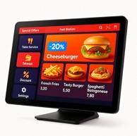 MICROPOS POS računalo NBP-215 21,5", Intel i5-1235U, 16 GB RAM, 512 GB SSD, Windows 11 Pro